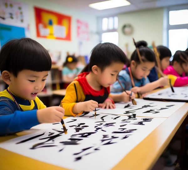 寓教于乐的书法启蒙，一年级学生书法活动体验课,寓教于乐的书法启蒙，一年级学生书法活动体验课,书法,第1张