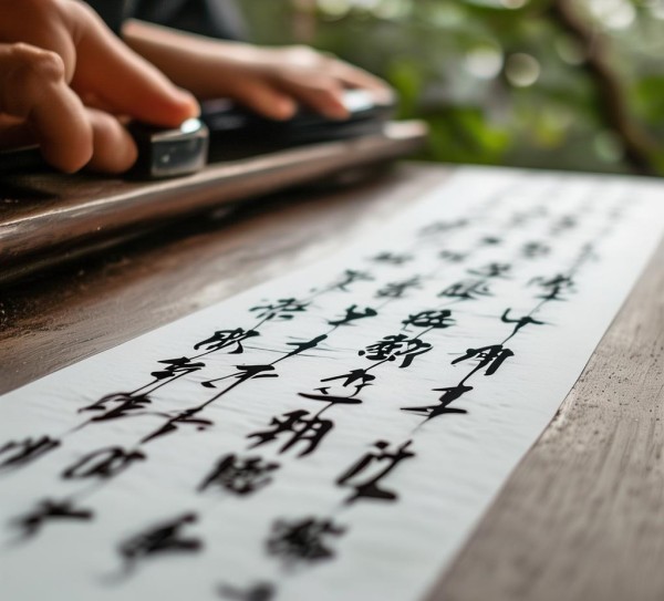 书法之美，飘逸笔意，七字行间韵律之旅,书法之美，飘逸笔意，七字行间韵律之旅,书法,第1张