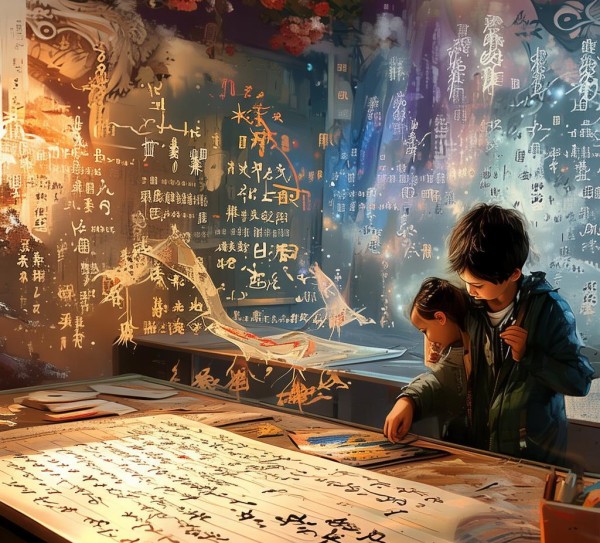 书法奥秘之旅，六年级手抄报中的传承与创新,书法奥秘之旅，六年级手抄报中的传承与创新,书法,第1张
