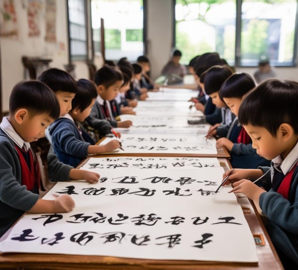 国粹传承·校园翰墨，12x5小学生活页书法纸,国粹传承·校园翰墨，12x5小学生活页书法纸,书法,第1张