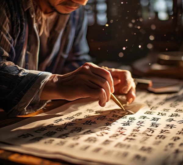 书法大师风采揭秘，探寻我国四大书法名家的艺术魅力,书法大师风采揭秘，探寻我国四大书法名家的艺术魅力,书法,第1张