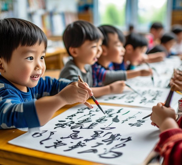 诗意童趣，小学生书法中的生活颂歌,诗意童趣，小学生书法中的生活颂歌,书法,第1张