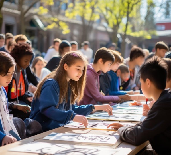 校园墨香绘青春——中小学生硬笔书画盛宴,校园墨香绘青春——中小学生硬笔书画盛宴,书法,书画艺术,第1张