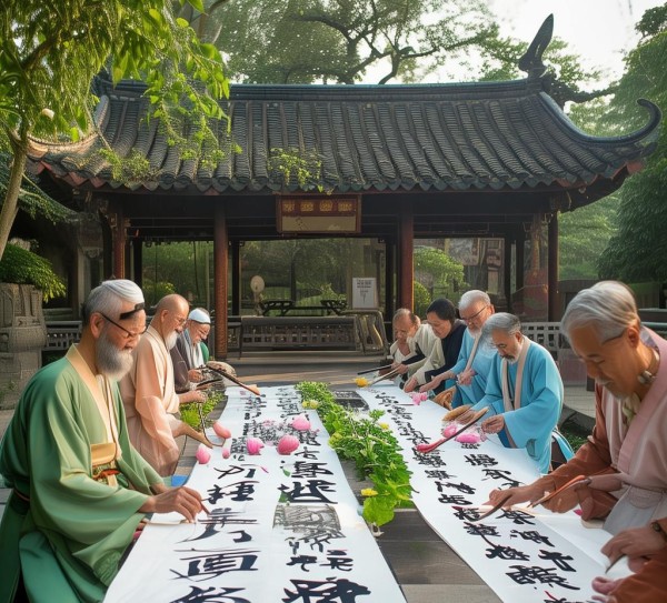 粤西书法翘楚齐聚，翰墨传承十大名家风采,粤西书法翘楚齐聚，翰墨传承十大名家风采,书法,第1张